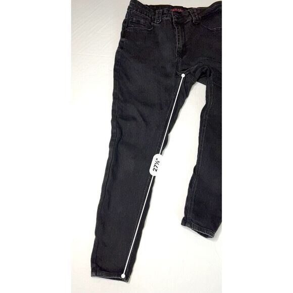 Haute Curve Skinny Ankle High Rise Stretch Black Jean sz 14 Y2k Hipster - Picture 6 of 9